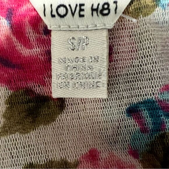 Floral Mesh Top S/P - Picture 6 of 7